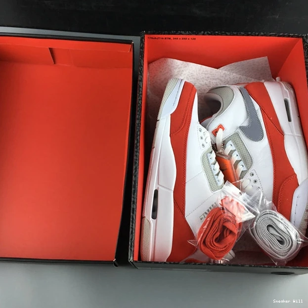 Jordan3 770 University GoAnywhere White CJ0939- Tinker 3945 Red 0526